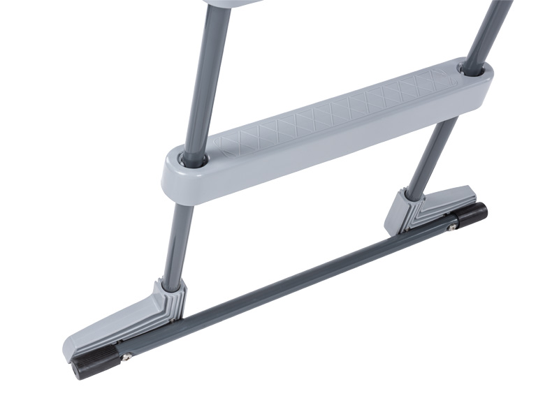 Azuro De Luxe Leiter 3-steps - ANTHRACITE - für Pools bis 1,20m Höhe