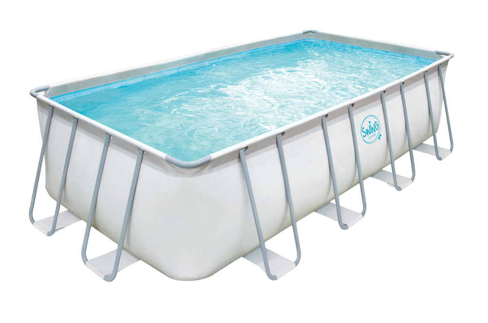 ELITE METAL FRAME RECTANGULAR POOL - 5.49 x 2.74 x 1.32 m