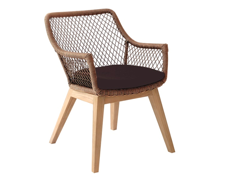Garden Chair - Brown