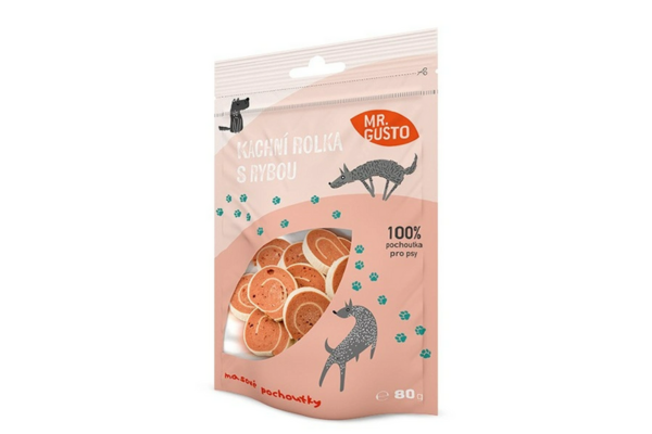 Mr. Gusto Duck Roll mit Fish 80g