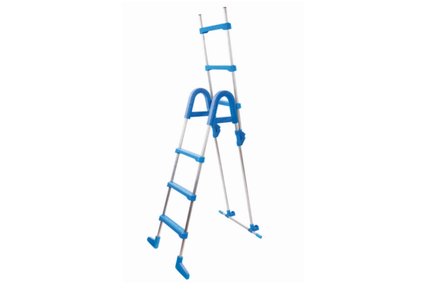 Ladder 0,90m safety - stainless steel