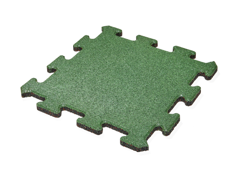 Gummifliese MAX3 – grün PUZZLE