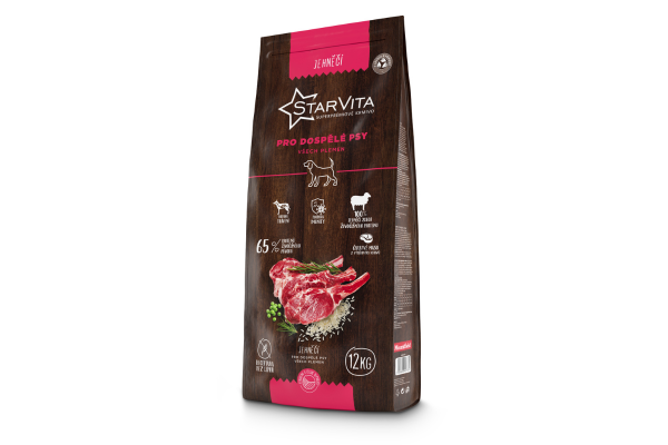 StarVita granules für adult dogs, lamb/ rice, 12kg