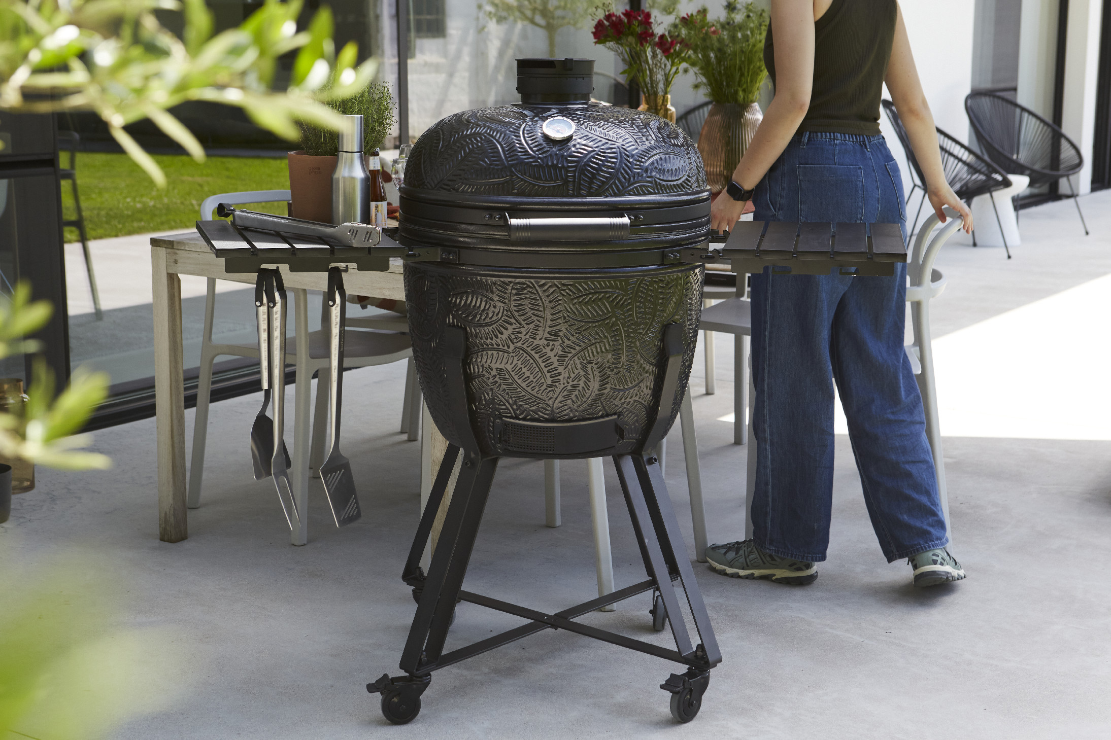 Barbecook Kamal 2.0 Extra Large kamado schwarz matt