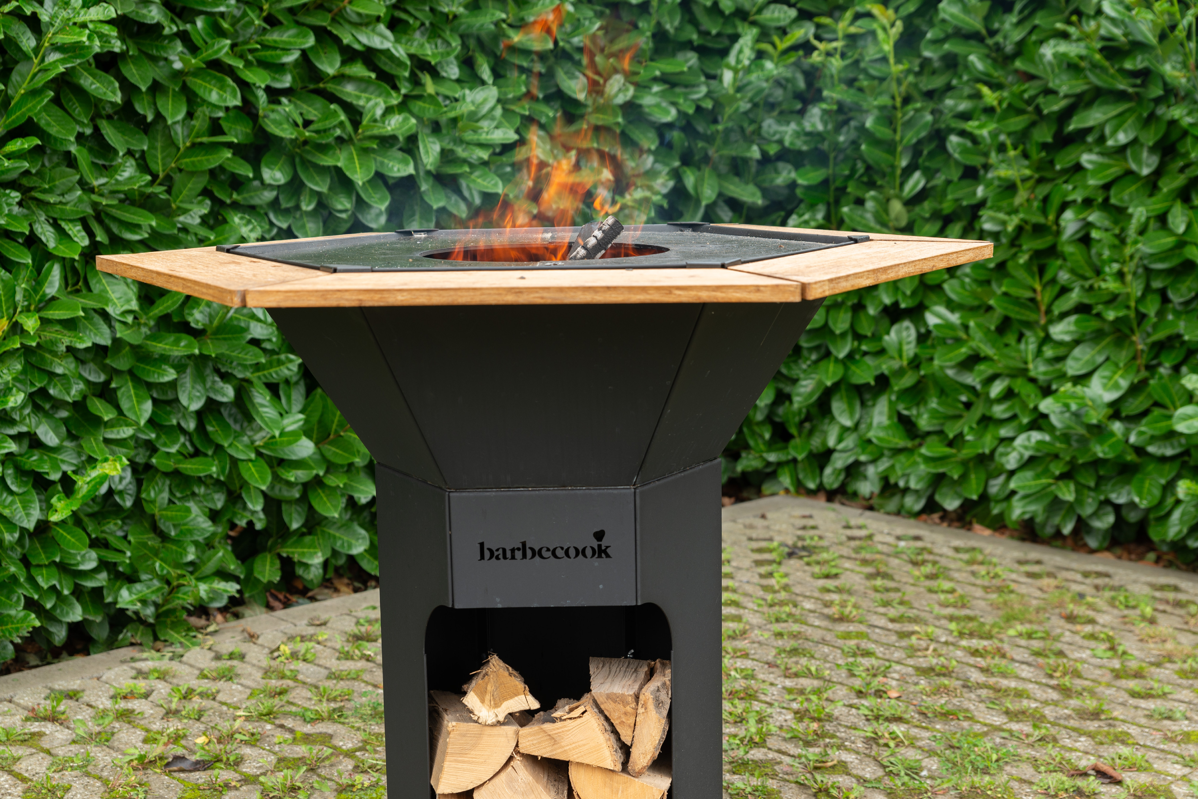 Barbecook Nestor Original steel wood barbecue schwarz
