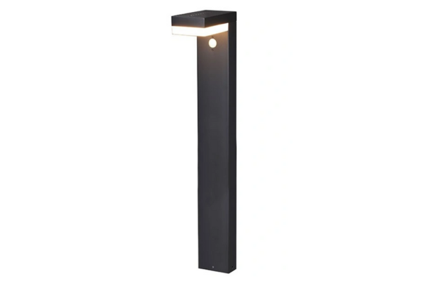 Solar post lighting mit sensor MILANO, schwarz