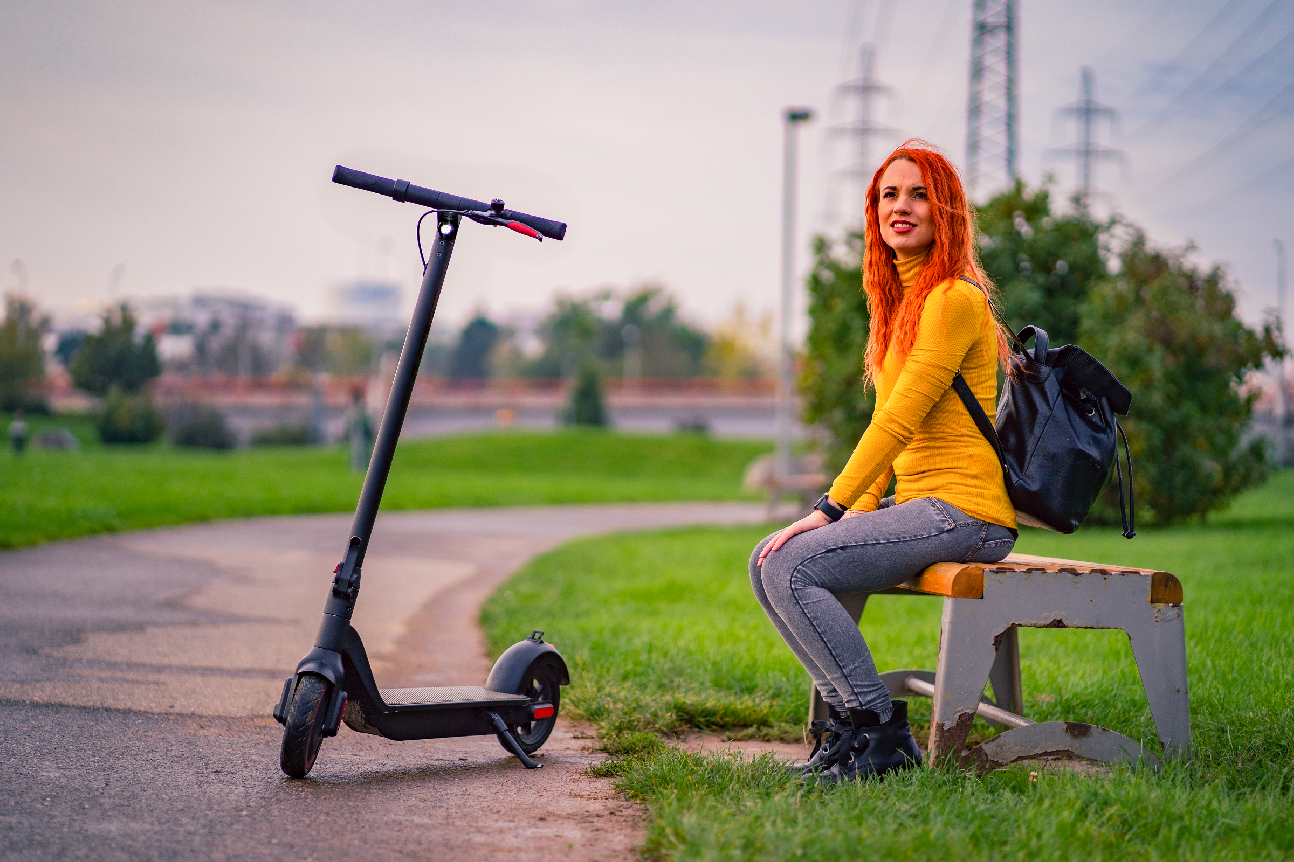 City Fahrrad E-scooter MTF City 1