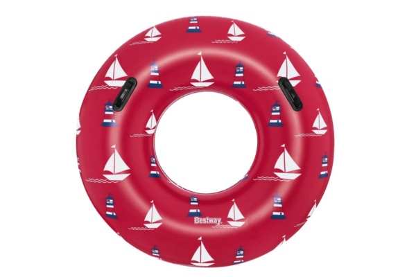 Nautical swim tube (red/ blau asst.)