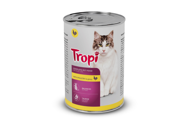 Tropi Cat kibble Poultry