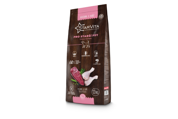 StarVita Granules für Senior Dogs 12kg (chicken&turkey)