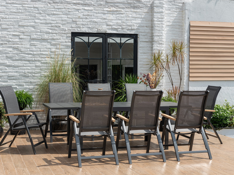 Essence Table 156–246 x 95 cm - ALU