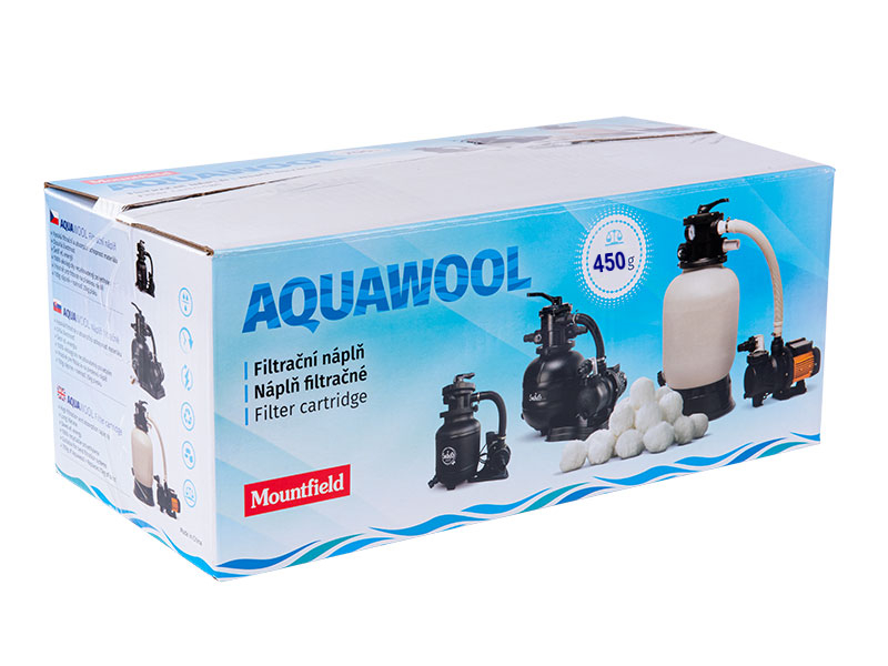 Aquawool 450g (equivalent of 17kg filtration sand)