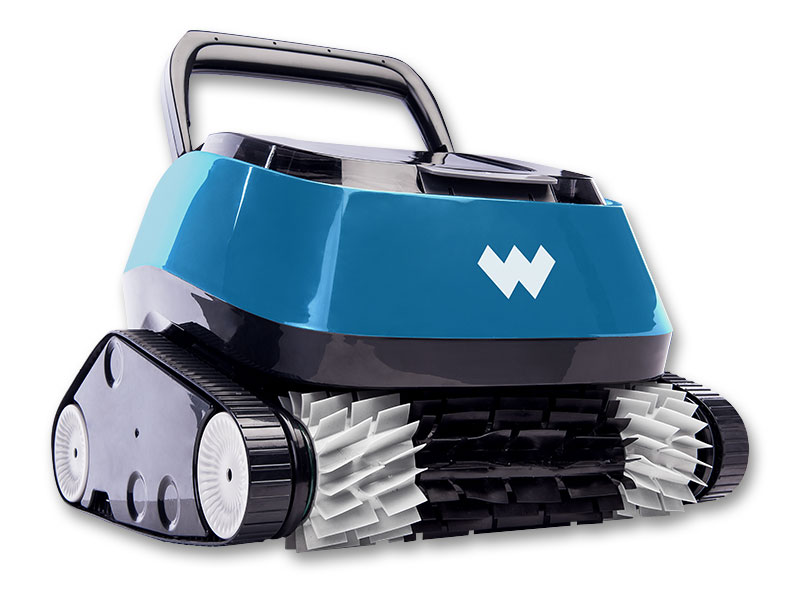 AZURO WARRIOR 2 - filter water volume 14m3/h; cleaning cycle 2hours, cleans bottom&wall