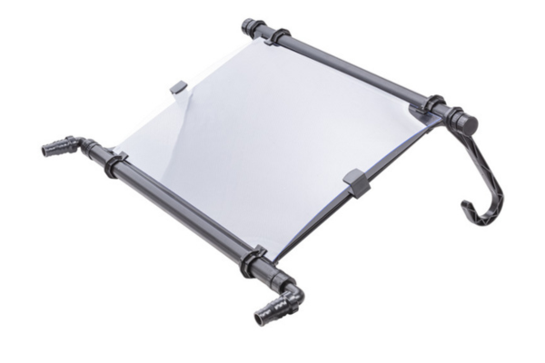 Solar collector mini LUX 0,35 m² - 10 x 86 x 100 cm (pair of legs, connecting material included)