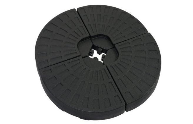 4-piece parasol base H2O