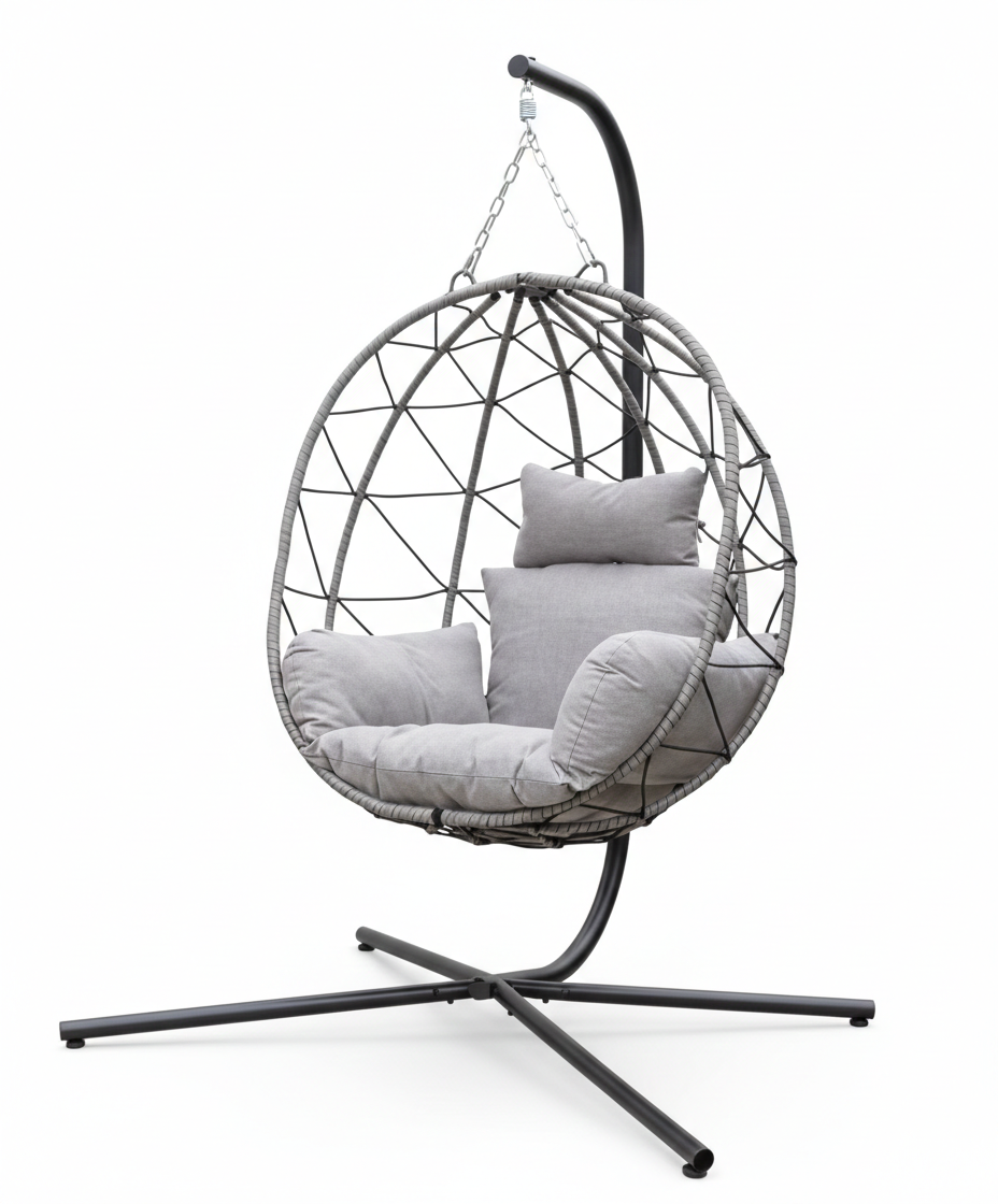 Hanging chair CASABLANCA schwarz