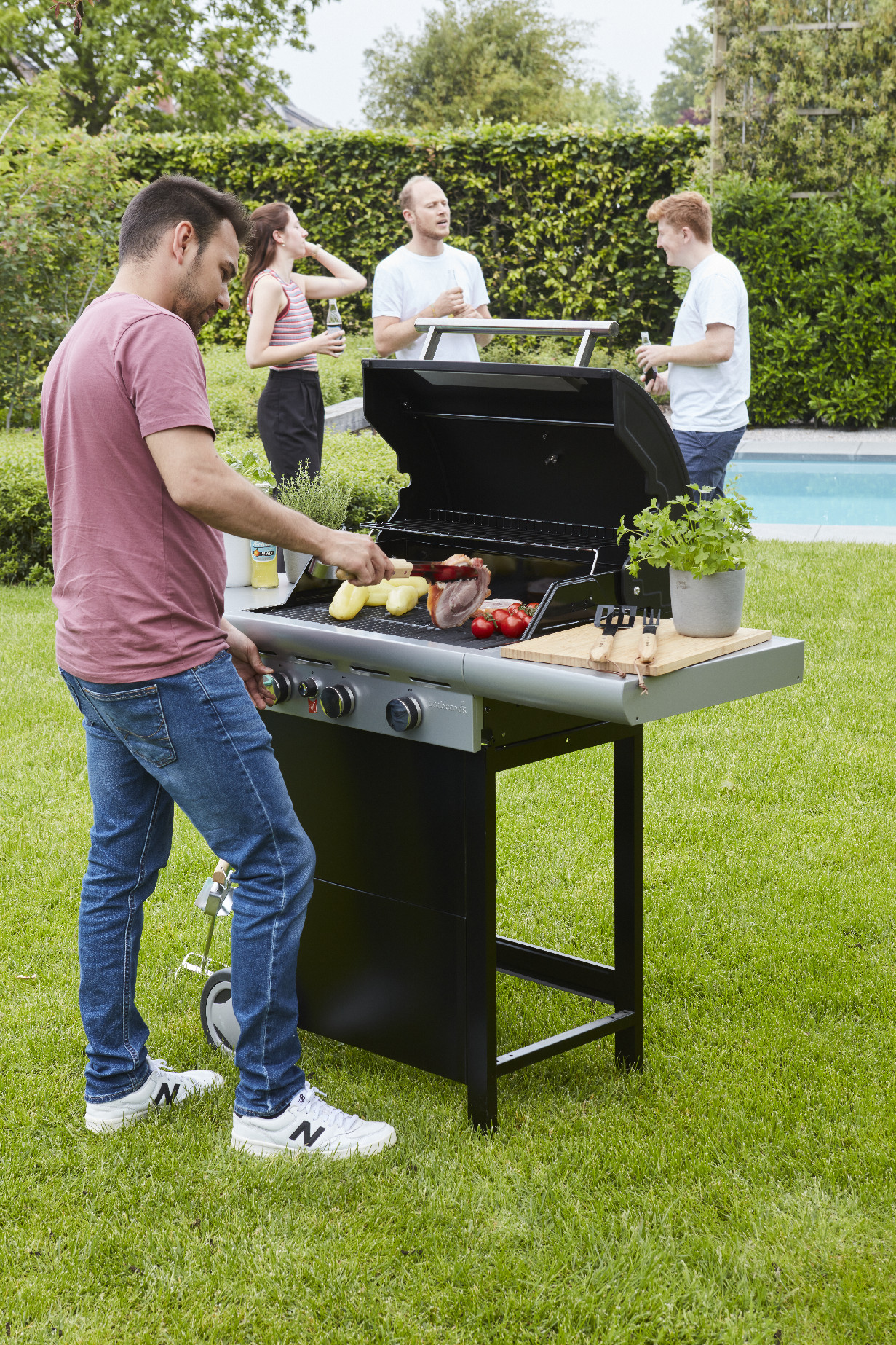 Barbecook Spring 3112 gas barbecue mit storage