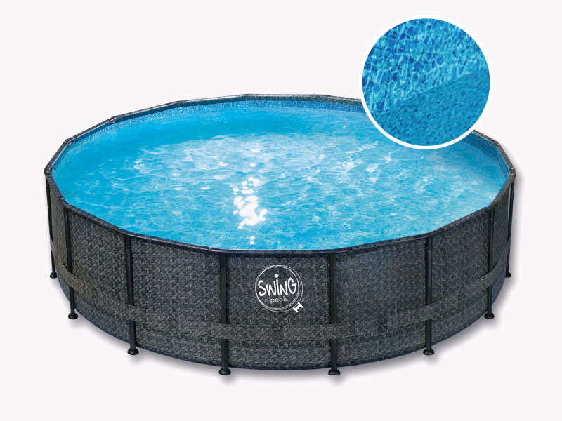 QUICK SET POOL - 3,05 x 0,76 m with Cartridge filter pump 12V - 1,2m³