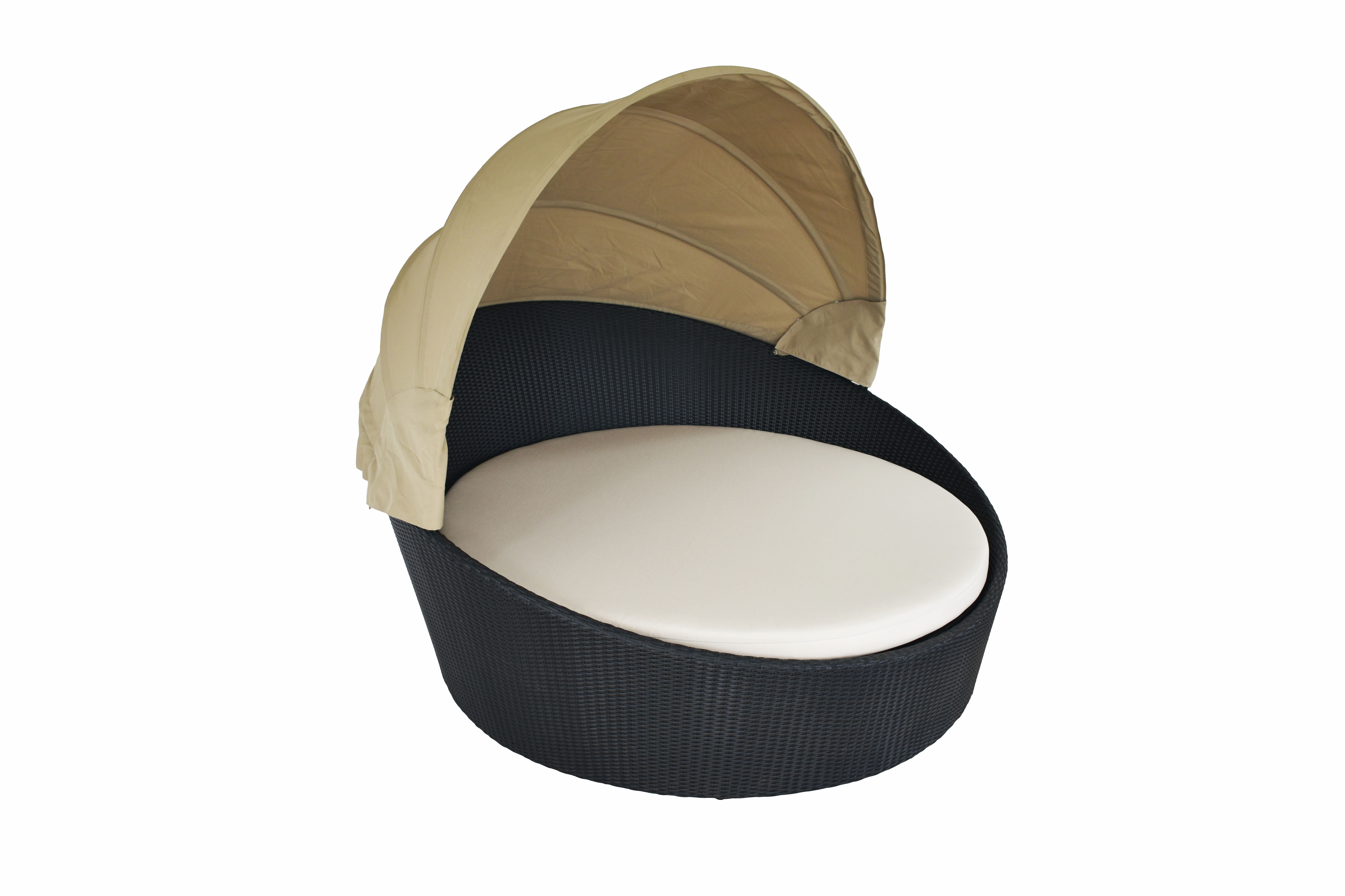 Garden sunbed mit canopy