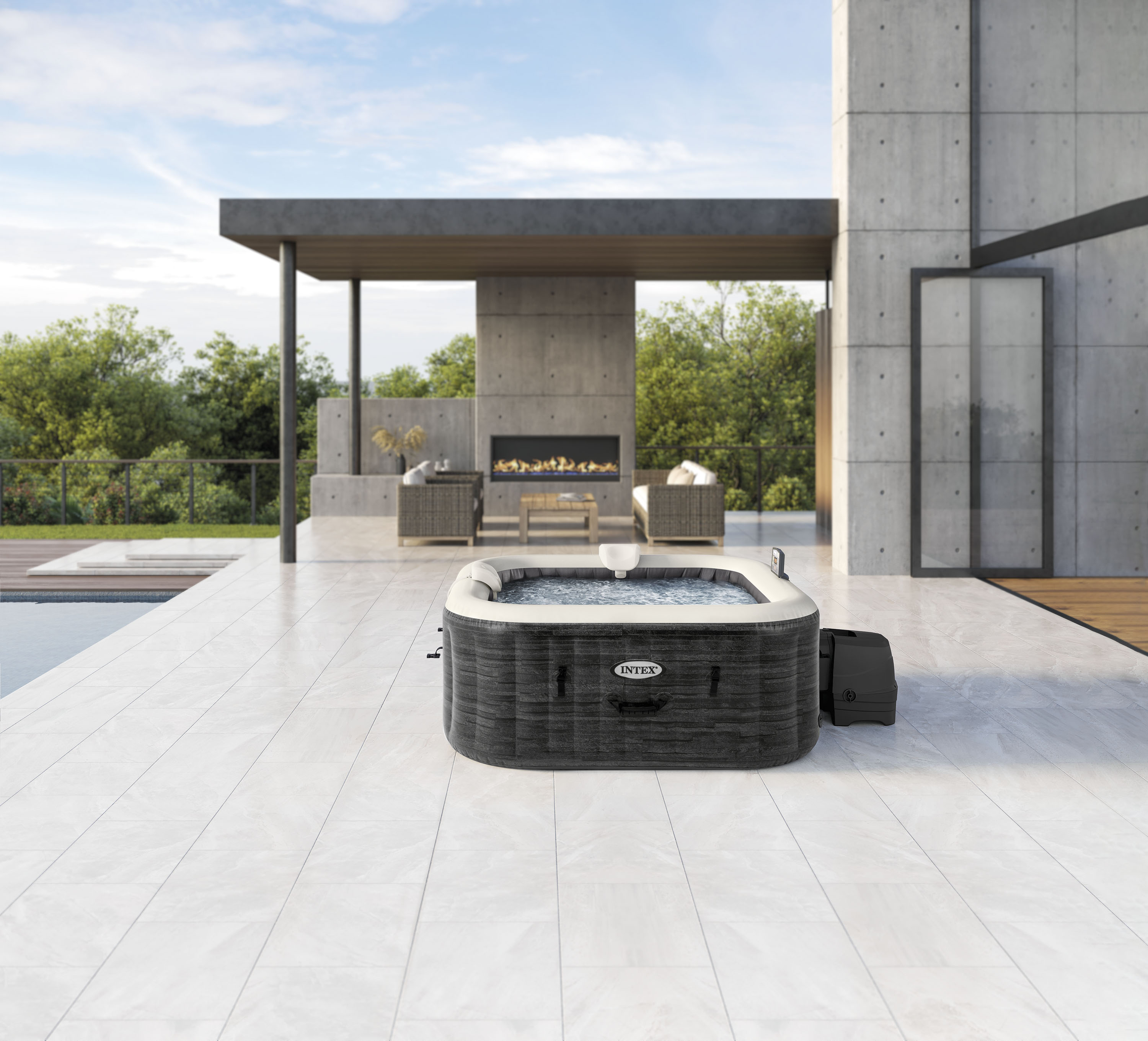 PURESPA Greystone DeLuxe HWS 1100