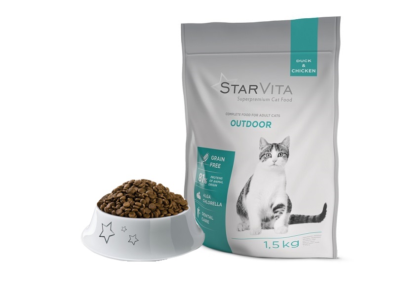 Indoor Cat - 1,5 kg (chicken&pork)
