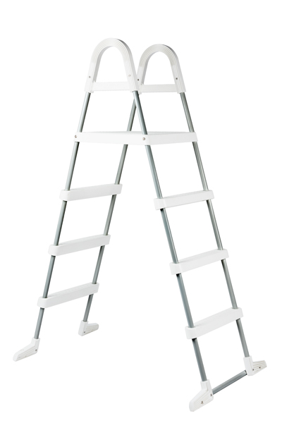 Azuro De Luxe stainless steel ladder 3-steps - for pool up to 1.20m height