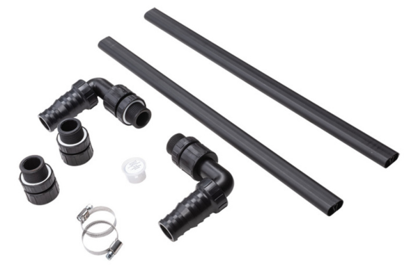 Solar collector mini LUX 0,35 m² - 10 x 86 x 100 cm (pair of legs, connecting material included)