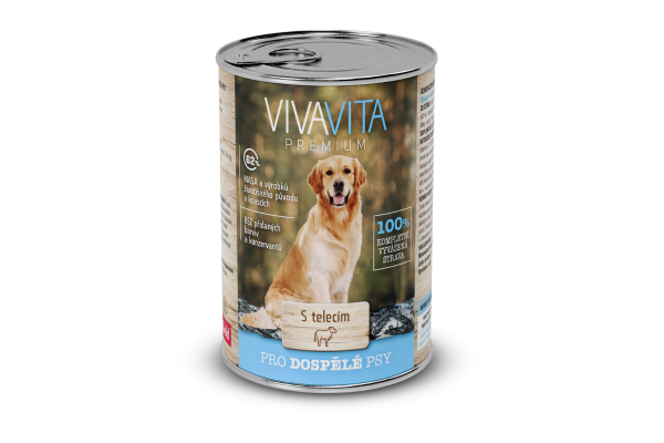Dog canned Veal 1240 g