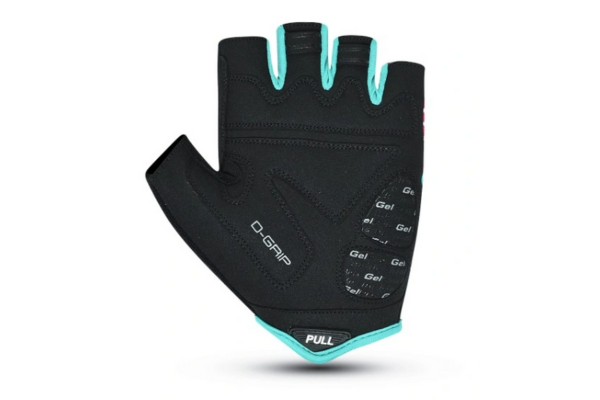 Cycling gloves MTF ladies, turquoise, L