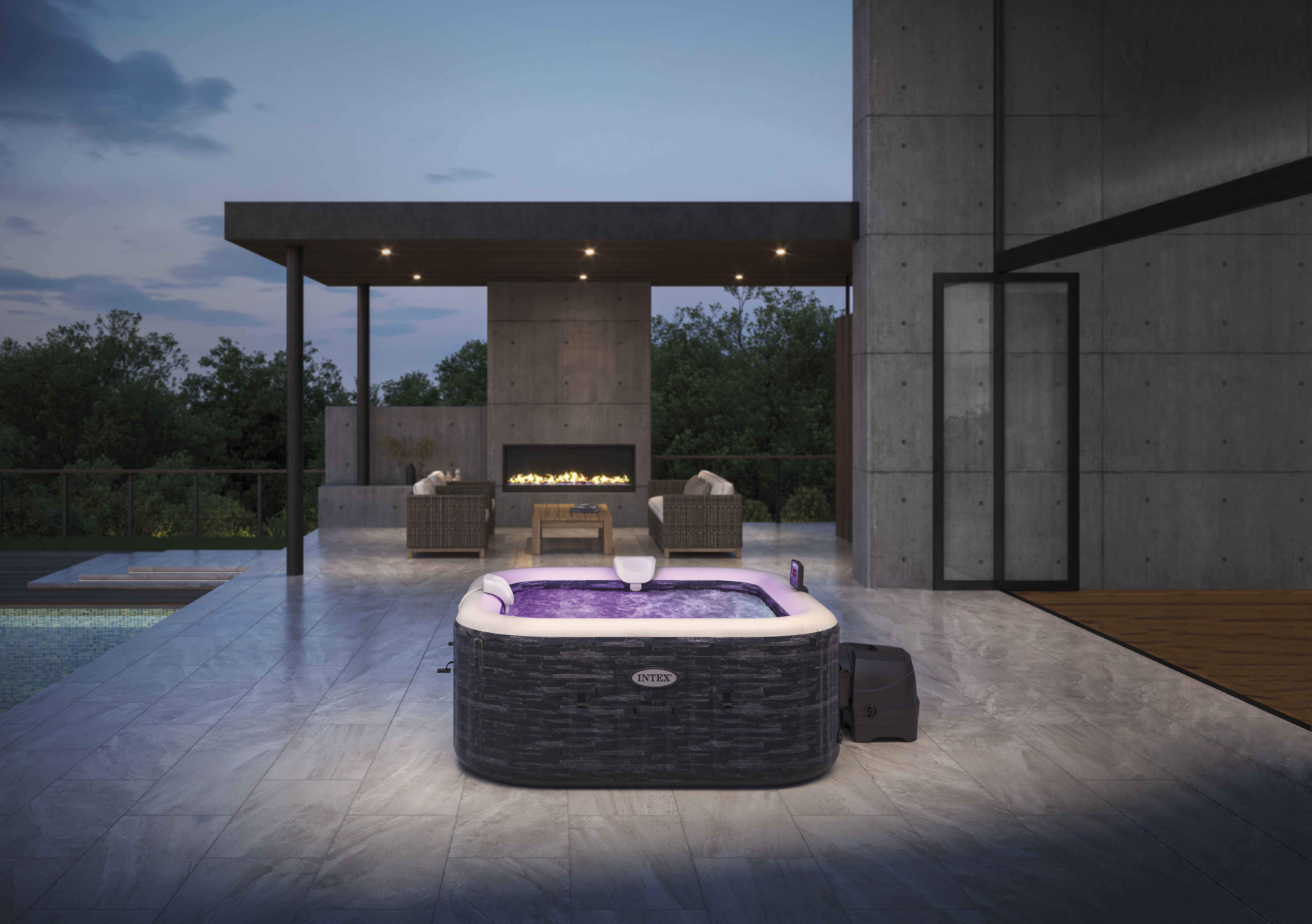 PURESPA Greystone DeLuxe HWS 1100