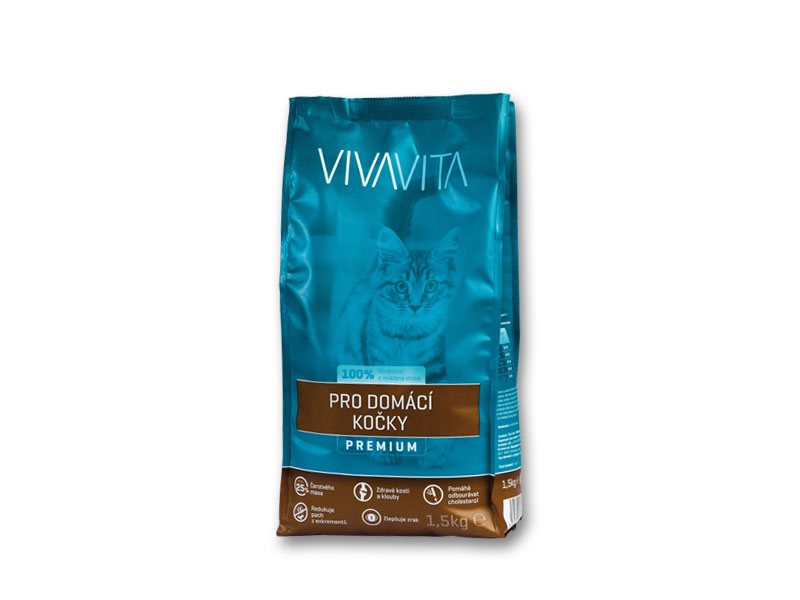 Vivavita - Granules For Adult Cats 1,5kg
