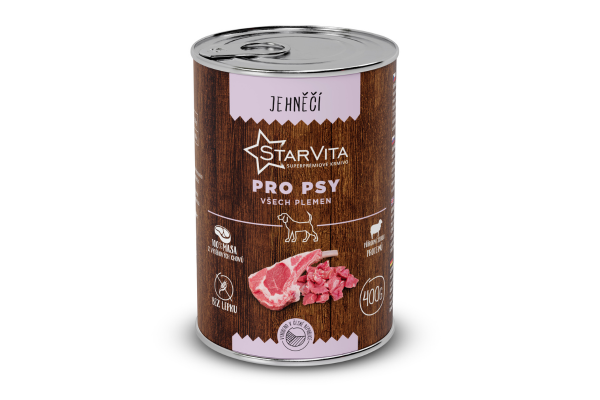 Dog canned lamb