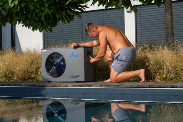 WÄRMEPUMPE INVERTER - 10 kW/ 3 m³/h + WiFi