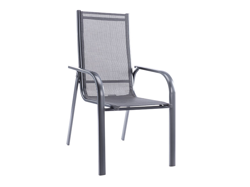 ALEGRIA - Stackable chair - aluminium