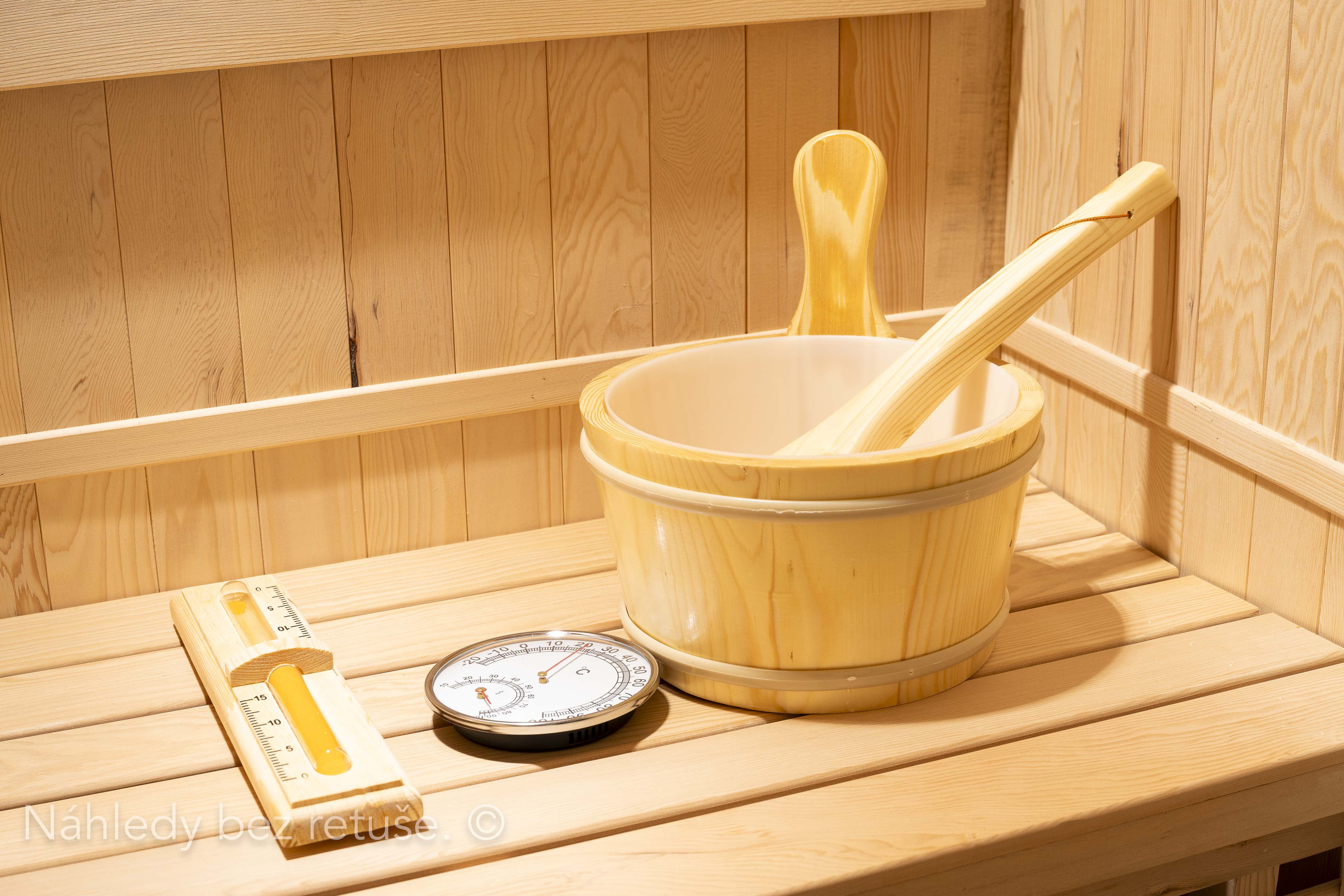 Sauna thermometer mit hygrometer