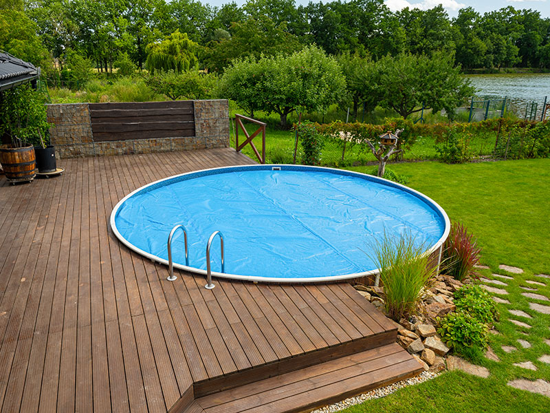 Solarabdeckung für Pool 4,6 m