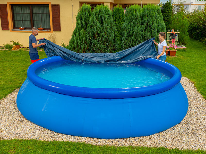 Ring-Poolabdeckung 3.05m