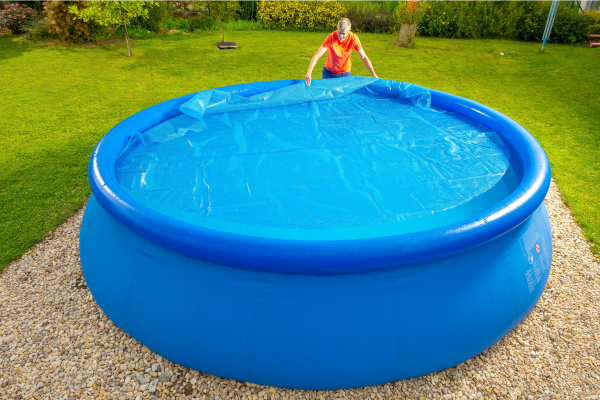 Solarabdeckung für Pool