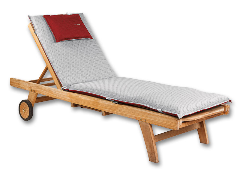 DE LUXE Carmine - Sun-lounger cover