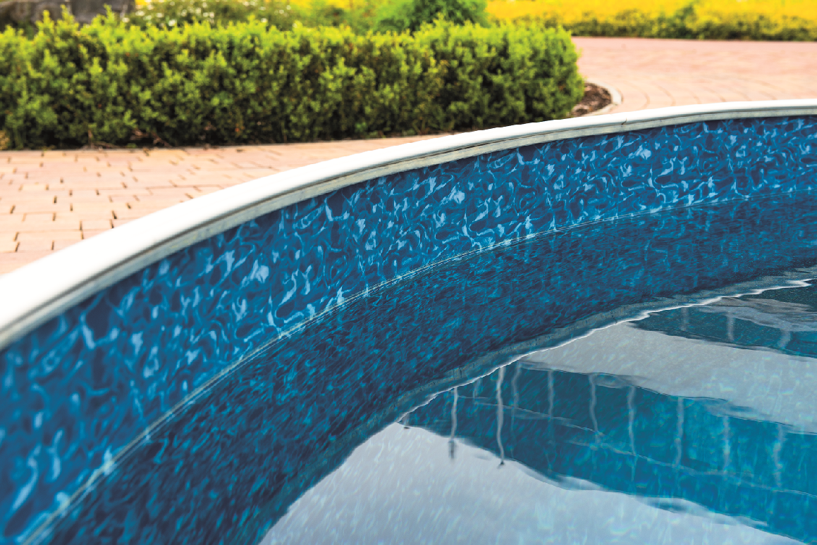 Azuro MISTRY Poolfolie, Stärke 0,30 mm – 3,6 x 1,2 m