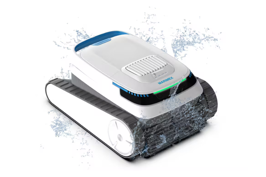 RobotVac Fraser Akku automatic robotic pool vacuum