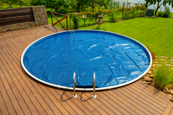 Solarabdeckung für Pool