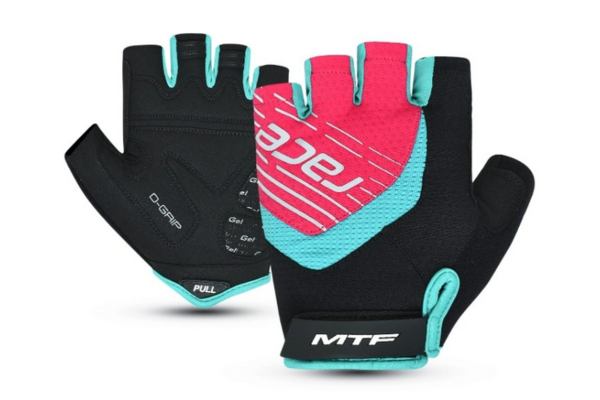 Cycling gloves MTF ladies, turquoise, L