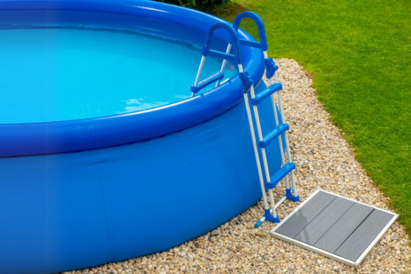 Azuro Sicherheitsleiter 0.91m/ 3-steps - für Pools bis 0.95m Höhe