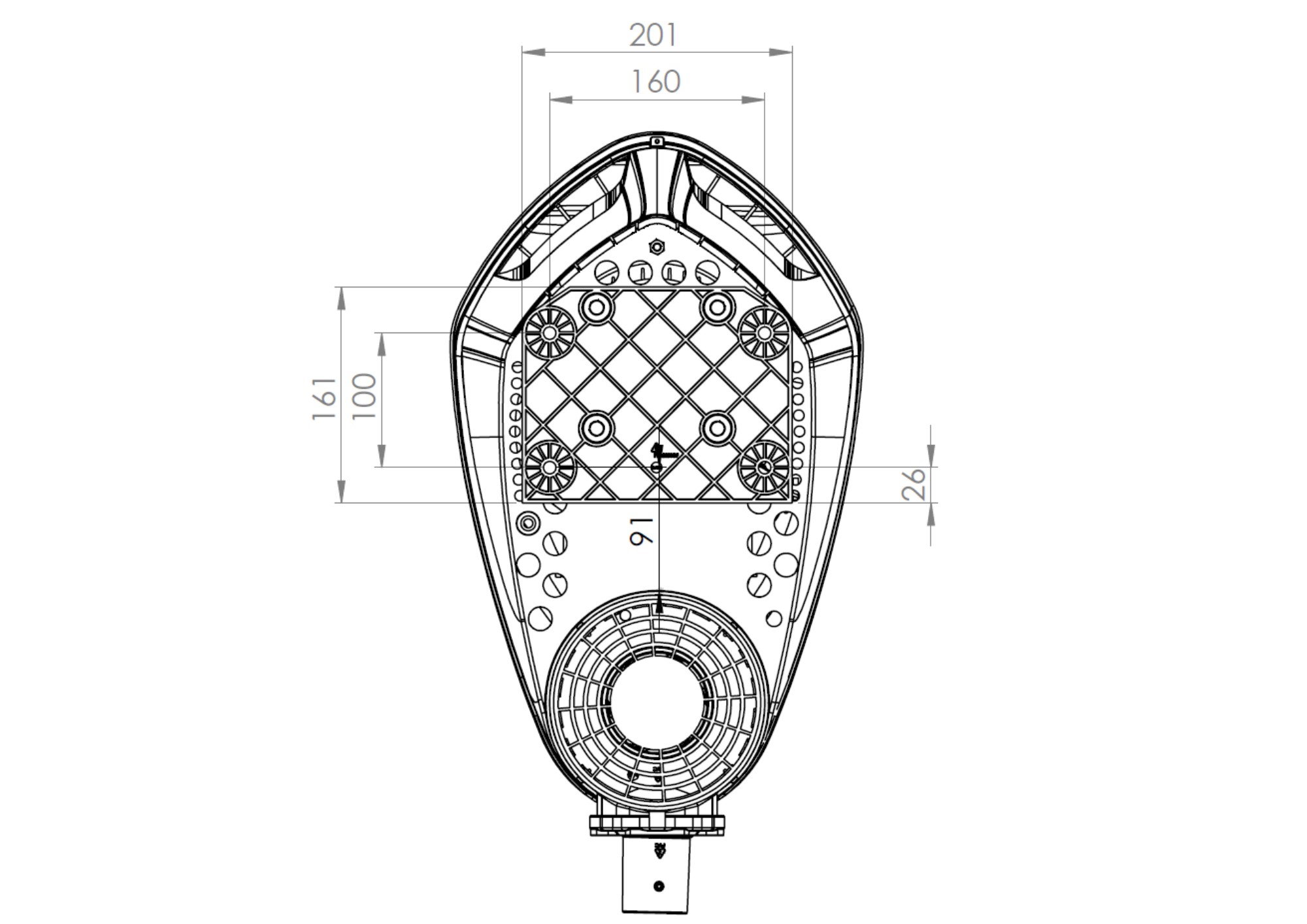 Azuro AquaJet 50 (50 m³/h) - für above/ in-ground pools + weiß LED light