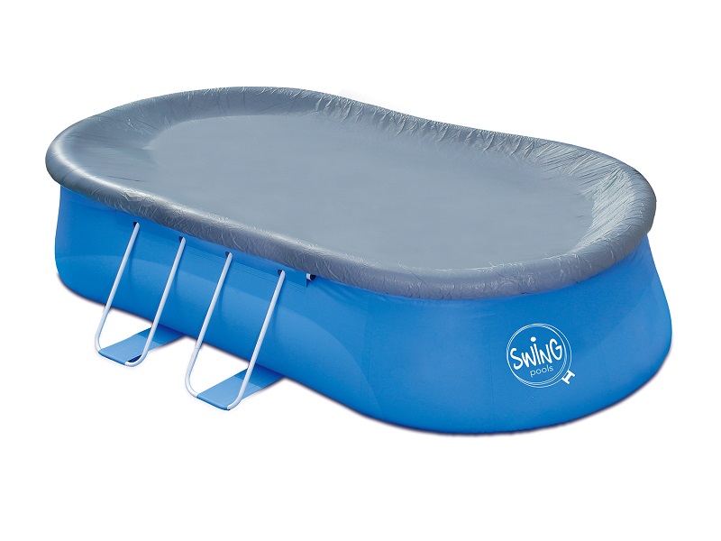 Stainless steel ladder STANDARD 2-steps - for pool over 0.90m height