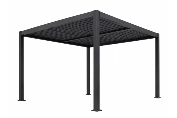Bioklimatische Pergola 3x4 m, Aluminium/Stahl