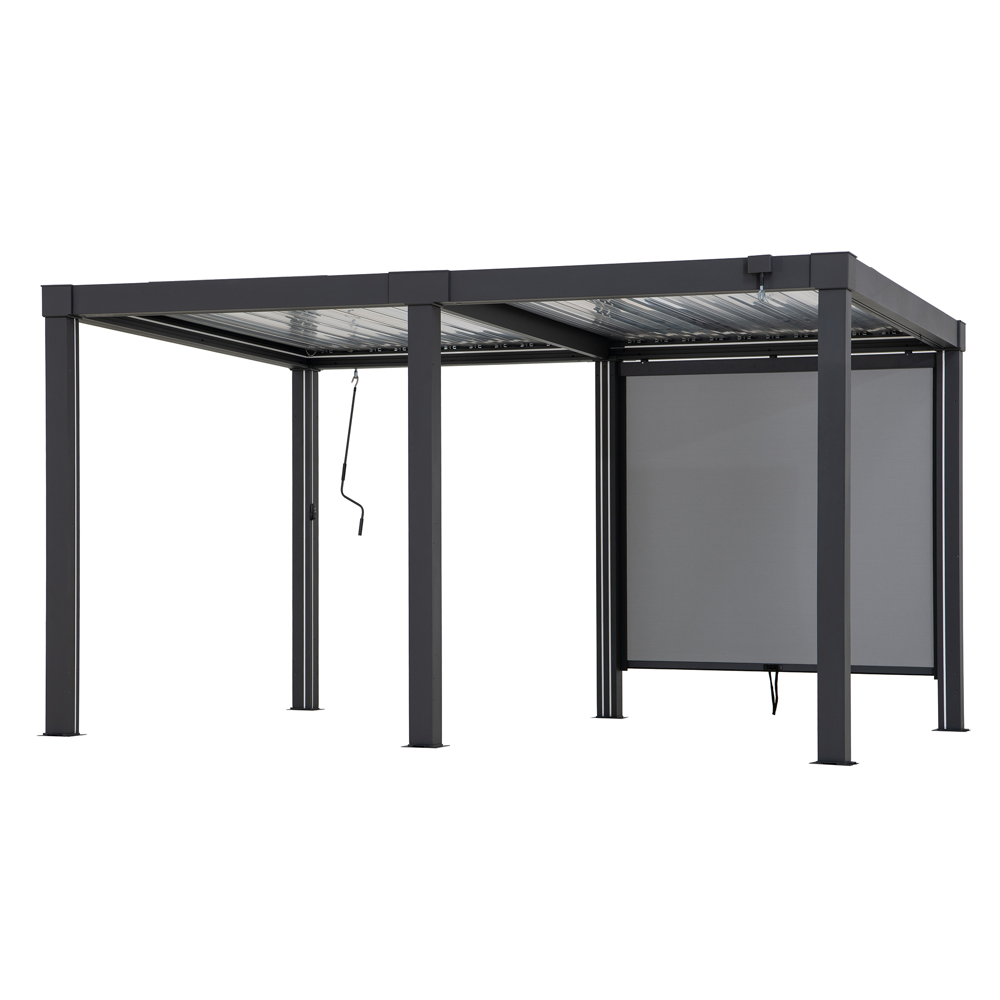 182 x 210 cm Rolling Screen für Multi Gazebo 2m Side (1 PC )