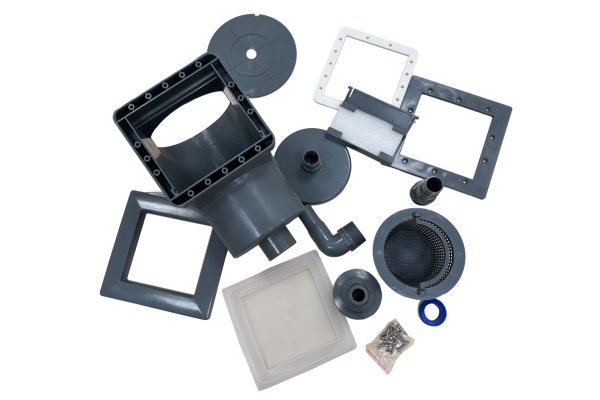 Skimmer Azuro De Luxe - GRAPHIT (inlet included)