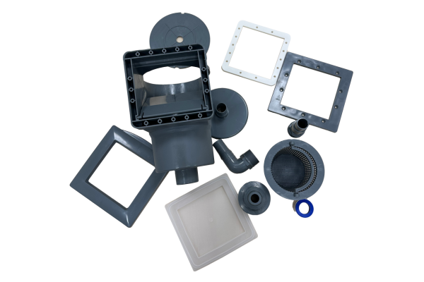 Skimmer Azuro De Luxe - GRAPHIT (inlet included)